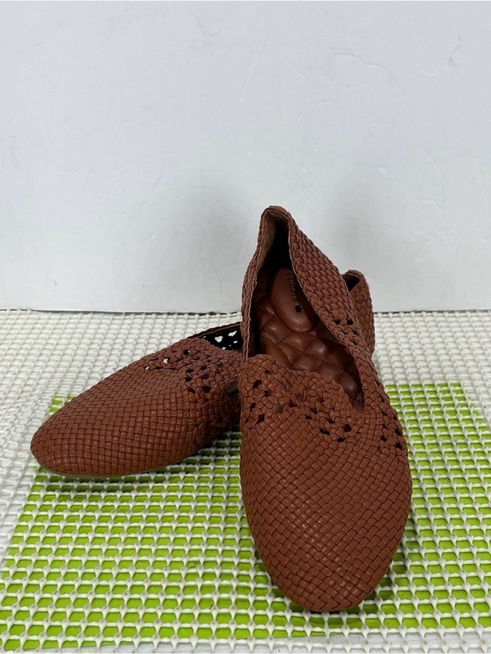 Birdies Woven Loafer in Cognac Brown DGSTHE - Picture 3 of 9